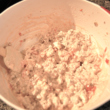 Step 4: Combine the cream cheese, sausage and rotel. Mix well. Step 4: Combine the cream cheese, sausage and rotel. Mix well.