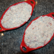 Step 5: Place the dip into oven-safe chafing dishes. Step 5: Place the dip into oven-safe chafing dishes.