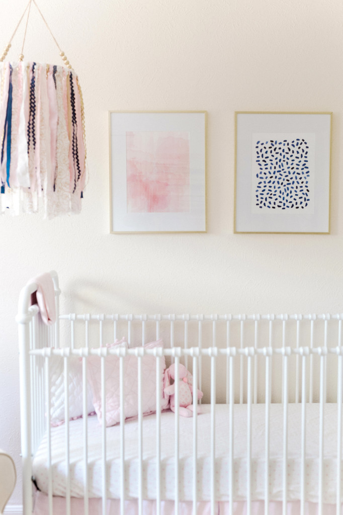 baby girl nursery mobile